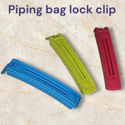 Piping bag lock clip